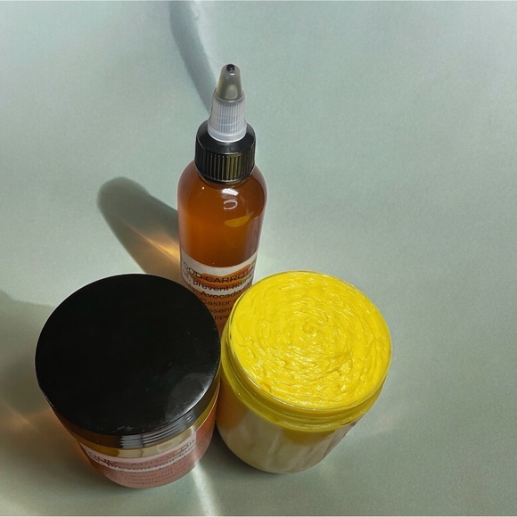 CARROT OIL, AND HAIR POMADE, CARROT HAIR BUTTER. - Picture 9 of 9